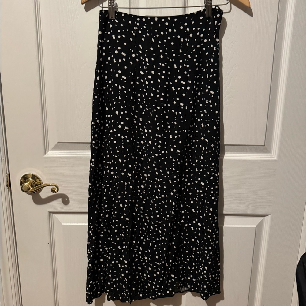 Universal Thread Black and White Maxi Skirt